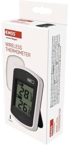 Thermometer binnen + buitensensor - Afbeelding 2