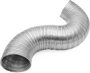 Aluminium afvoerslang 127mm 1,5m - Afbeelding 2