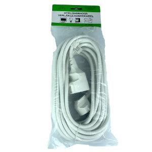 Verlengsnoer PVC RA 3x1,5qmm wit 10m - Afbeelding 2