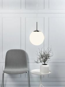 Hanglamp Cafe 25 opaal wit E27 - Afbeelding 2