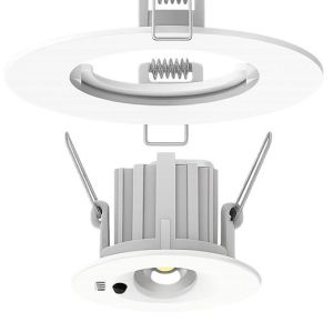 LED noodverlichting 3W inbouwspot wit - Afbeelding 2
