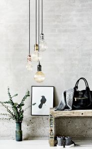 Snoerpendel Avra Messing E27 - Afbeelding 2