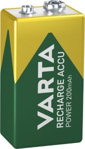 Varta NiMH oplaadbare batterij E 9V 200mA blister(1) - Afbeelding 2
