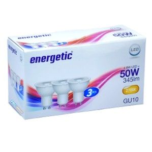 Energetic LED spot GU10 4,7-50W 2700K doos a3 - Afbeelding 2