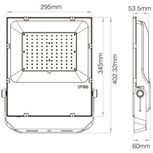 RGB-CCT LED Schijnwerper IP65 100W - Afbeelding 2