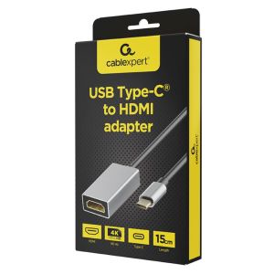 USB-C naar HDMI adapter kabel 15cm - Afbeelding 2