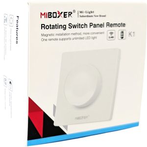Dimmer paneel opbouw wit - Afbeelding 2