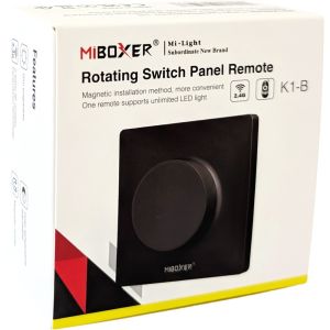 Dimmer paneel opbouw mat zwart - Afbeelding 2