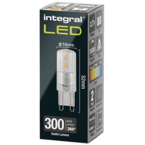 Integral LED steek G9 230V 2,7-30W 2700K dimbaar - Afbeelding 2