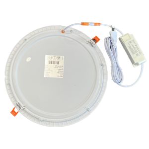 LED panel downlight 24W 4000K incl. driver wit - Afbeelding 2