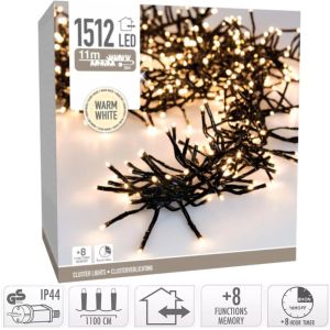 Clusterverlichting 1512 LEDS warm wit - Afbeelding 2