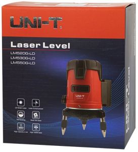Laser waterpas oplaadbaar op mini statief + koffer - Afbeelding 2