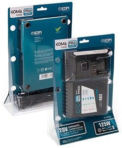 Koma tools acculader 20V 125W - Afbeelding 3
