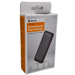 Powerbank 20.000mA zwart + led indicatie + Qi + solar en zaklamp - Afbeelding 3