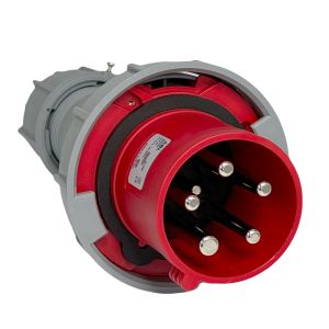 CEE 5P/63A/400V stekker rood IP-67 - Afbeelding 3