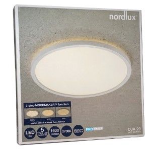 LED Plafonniere Oja 29 wit 18W 2700K 29cm IP20 - Afbeelding 3