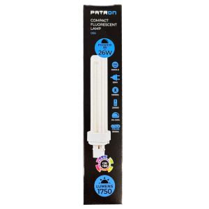 PL-C 2P 26W/830 G24D Patron - Afbeelding 3