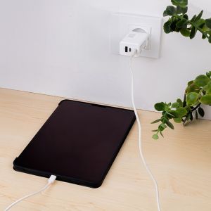 USB + 2x USB-C snellader 65W wit - Afbeelding 3
