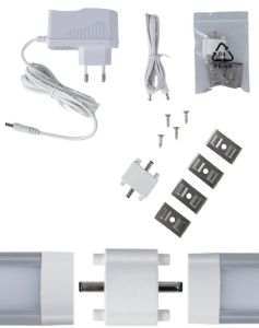 LED onderbouw armatuur 2x30cm 6W 3000K - Afbeelding 3