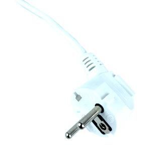 Verlengsnoer PVC RA 3x1,5qmm wit 2m - Afbeelding 3
