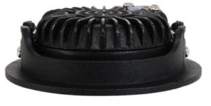 LED inbouwspot 5W 2700K 82mm 36gr rond verstelbaar zwart - Afbeelding 3