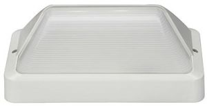 LED Portiek armatuur 5,5-10W 3CCT opaalkap IP66 + sensor wit - Afbeelding 3