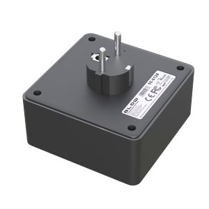 Stekkeradapter multi 2x RA +USB +USB-C zwart - Afbeelding 3