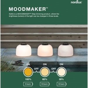 Oplaadbare lamp Kettle pendant 36 - Afbeelding 3
