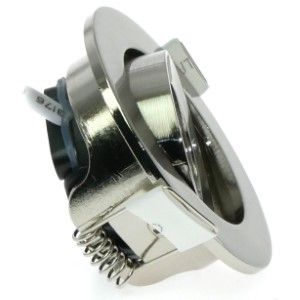 LED inbouwspot 5W DimToWarm 62mm 36gr rond verstelbaar geschuurd staal - Afbeelding 4