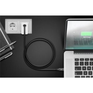 USB-C - USB-C laadkabel 3m zwart - Afbeelding 3
