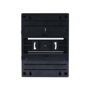 Lege kast opbouw met klep 6 modules zwart - Afbeelding 4
