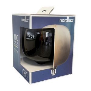 Nordlux LED Deco E27 4-10W 1800K Beam18 smokey grey - Afbeelding 4