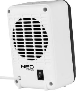 Mini kachel bureaumodel 600W met thermostaat - Afbeelding 4