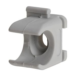 Klembeugel PVC 3/4 (19mm) koppelbaar grijs zak(100) - Afbeelding 4