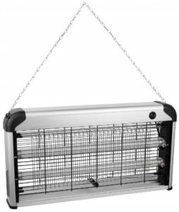 Insectenlamp UV 2x15W 1800V 80m2 metaal - Afbeelding 4