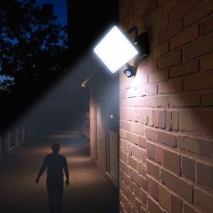 V-TAC LED Bouwlamp 30W 6500K zwart met sensor + kabelinvoer - Afbeelding 4
