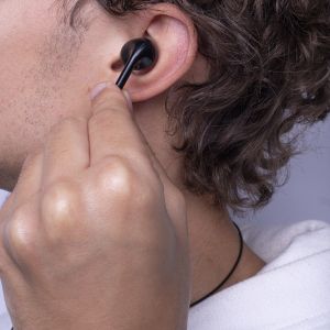 Stereo earphones in-ear USB-C bedraad zwart - Afbeelding 4