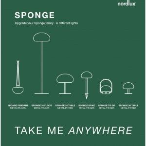 Oplaadbare lamp Sponge 20 hanglamp - Afbeelding 4