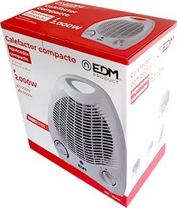 Ventilatorkachel thermostaat wit 2000W - Afbeelding 4